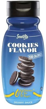 Servivita Salsa Sirope Sabor Galleta (Cookies) 0% 320 ml