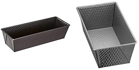 ORIGINAL KAISER Classic Kastenform 30 x 11 x 8 cm & Inspiration Mini Backform 20 cm, Kleine Kuchenform Beschichtet, Königskuchenform für 1/2 Rezeptportion