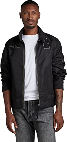 G-STAR Uomo Harrington Jacket, Nero (dk black D22896-C143-6484), M