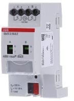 KNX Schalter 2-fach 16A, C-Last REG - Schalter für Heimautomation 2-Mai SA/S2.16.6.2