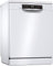 Bosch SMS6ECW93E - Série 6 - Lave-vaisselle pose-libre - Home Connect - 13 couverts - Silence Plus 40 dB - Blanc