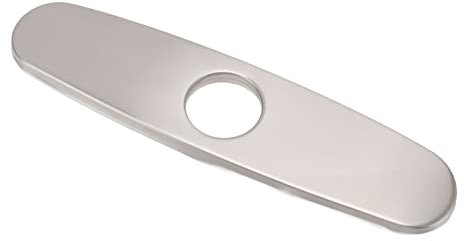 YWBL-WH Cubierta de Agujero para Fregadero de Cocina - Tapa Fregadero Acero Inoxidable 304, Placa de Cierre a Juego con Grifo, Panel Decorativo