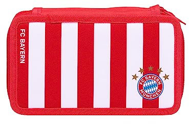 FC Bayern München Federmäppchen I Schulmäppchen I groß I Kinder I Rot-Weiß