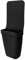 YUYTE Heat Resistant Silicone Pouch Protective for Hair Straightener, Portable Cover for Hair Styling Tools, Soft Washable Silicone Flat Iron Case Holder for Cutlery Fruit Peels (Black)