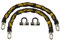 Burg-Wachter Sold Secure Diamond & Gold Kette 12 mm gleichschließend, Schwarz, 1 m
