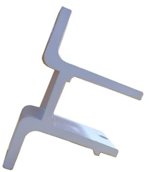 Milageto Retractable Awnings Wall Mounted Bracket Replacement Wall Mounting Bracket for Retractable Awnings for Home Terrace Outdoor,White