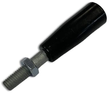 Flowfit M8 x 84 mm Hydraulisches Steuerventil, Handhebel, schwarzer Knauf, für Galtech GMV15, Q15, Q25 und Q45 Serien