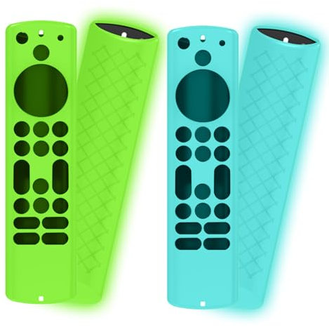 Asheyya 2PCS Silicone Remote Cover for Firestick 4k Max (4nd) Fire Stick TV Voice Remote