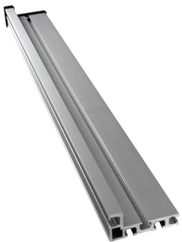 RAHBI Aluminium Router Fence 600/800mm 75 Type T-Track Sliding Brackets Miter Gauge Fence Woodworking Tool Miter Gauge Fence ﻿ leisurely(800mm)