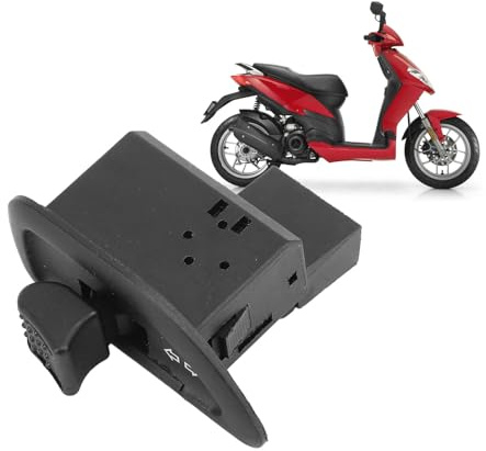 Interruttori frecce di ricambio per moto, compatibili con Typhoon, Sportcity, Boulevard, MP3, Scarabeo, interruttore freccia moto