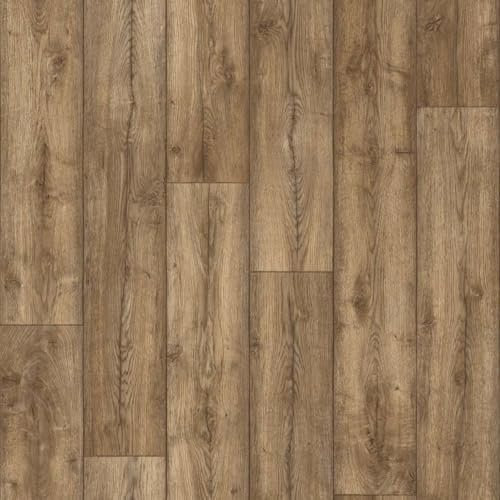 Lino Vinyl Flooring Antique Oak Anti Slip Wood Effect 2m 3m 4m Wide All sizes Available (2m (6.5ft) x 5m (16.4ft))