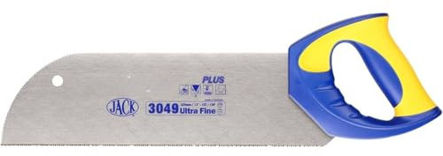 AMK® Irwin Jack Veneer and Floorboard Saw 13 Inch Fine Cut for Laminates Wood with High Angled Nose