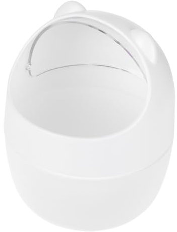 Alipis Kunststoff Cartoon Tier Mülleimer Mit Deckel Für Desktop Mini Müll Behälter Zum Lagern Für Badezimmer Küche Home-office