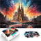 Puzzle für Erwachsene mit 1000 Teilen. Die Sagrada Familia – pädagogische Herausforderung. Tolle Geschenke und Spielzeuge. 50 x 75 cm für Teenager ab 14 Jahren.
