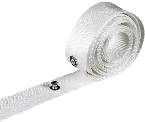 Nastro per tenda a onde con piega a S da 10 m, binario per tenda elettrica, accessori fai da te per tende, tende per hotel e casa, nastri in tessuto spesso, larghezza 6 cm (monocolore, larghezza 3 cm)