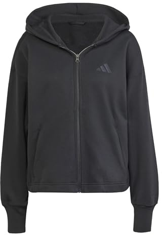 adidas Damen All Szn French Terry Loose Full-Zip Hoodie Kapuzen-Oberteil (1er Pack)