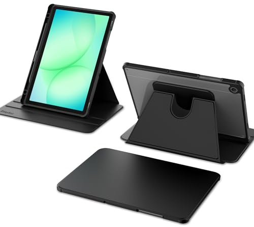 EasyAcc Rotatable Case for Samsung Galaxy Tab A11+/A9+ Plus + Pencil Holder