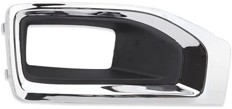 DLUMFPF Fog Light Chrome Cover Grill For GMC For Yukon 2015 2016 2017 2018 2019 Lamp Bezel Front Bumper Frame Headlight Foglamps