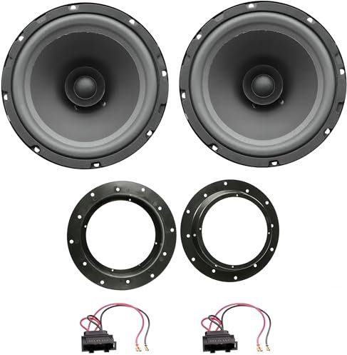Altavoces bicónico 16,5 cm – 120 W para Volkswagen Golf V 5 / Touran/ Jetta / Transporter T5