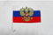 AZ FLAG - Autofahne Russland Mit Adler - 45x30 cm - Russische Autoflagge 30 x 45 Cm - Auto Flaggen