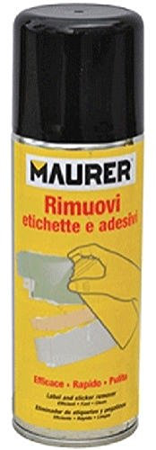 kit 3 SPRAY LEVA TOGLI ETICHETTE ADESIVE MAURER AUTO RIMUOVI ELIMINA SOLVENTE COLLA 99425