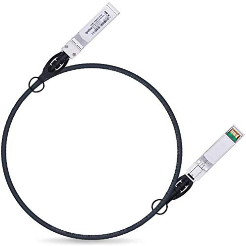 ipolex Câble en cuivre 10G SFP+ (1 mètre), DAC SFP+, câble en cuivre à connexion directe 10GBASE-CU, compatible avec Cisco, Ubiquiti, Meraki, Mikrotik, Intel, etc.