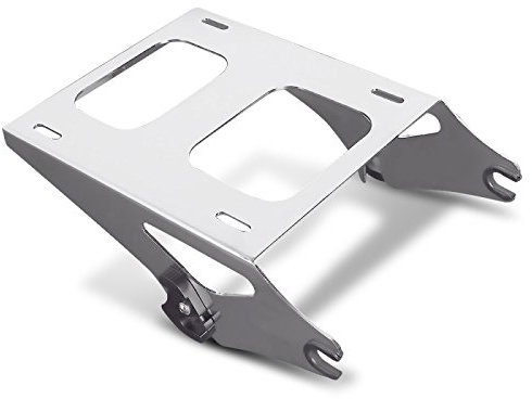 Topcase Träger Doppelsitzbank für Harley Davidson Road King 14-23 Chrom