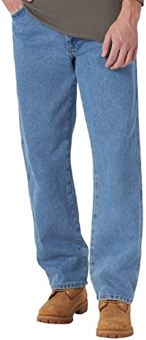 Rustler Men's Classic Regular Fit Jean,Stonewash,36W x 32L