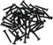 Lot de 50 vis de montage pour micro Humbucker pour guitare Les Paul SG Noir