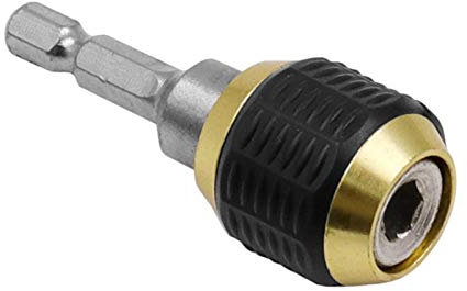 BIlinli 60/150/300mm Hexagonal Shank Quick Coupling 1/4 Inner Hex Self-locking Connecting Rod Drill Bit Holder Chuck Adapter