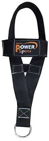HAMSTRING STRAP Ankle/Foot Shoe Strap -Ring Cable Gym Machine Attachment For Men/Women Yoga, Pilates, Ideal for Foot Therapy Rehab