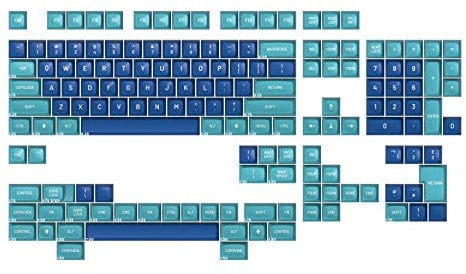DROP MT3 Dasher Keycap Set, ABS Hi-Profile Keycaps Doubleshot Legends, MX Style Covers Fullsize, Tenkeyless, Winkeyless, 60%, 65% und 75% Keyboards (Basis-Set)