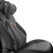 Ergocar Lendenwirbelstütze Kissen & Nackenkissen für Büro/Auto/Gaming-Stuhl, Linderung von Rückenschmerzen, Atmungsaktiv Memory-Schaum, Elektrisches Massagekissen, Schwarz-Massage