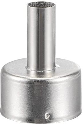 sourcing map Heat Gun Nozzle 8mm Cylinder Outlet Carbon Steel Hot Air Gun Tips for Hot Air Station 2Pcs