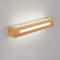 Wooden Wall Light Vintage Retro LED Creative Corridor Hallway Panel Lamp Warm White Light Modern Rectangular Adjustable Design Wooden Wall Lamp for Bedroom Living Room Dining Room Study L50 cm