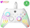 PDP AFTERGLOW XBX WAVE WIRED Controller WHITE for Xbox Series X|S, Xbox One, Officially Licensed