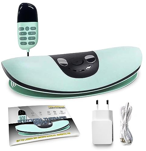 ORIGINAL Premium Aktiv-Rückenstrecker/Rückendehner mit 6 Funktionen: sanfter Wärme, dynamischer Traktion und EMS, Vibrationsmassage, IR-Heizung u.v.m.