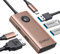 USB C Hub, ORICO 5 in 1 USB C Docking Station mit 4K HDMI, PD 60W, USB 3.0 5 Gbps und 2 USB 2.0 Data Ports USB C Dock für MacBook Air, MacBook Pro, XPS und mehr (Roségold)