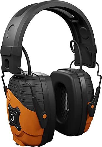 ISOtunes LINK Bluetooth-Gehörschutz: EN352-konforme Geräuschisolierungs-Ohrenschützer-Kopfhörer, 14+ Stunden Akkulaufzeit, enthaltene wiederaufladbare Lithium-Ionen- oder AAA-Batterien, 30 dB NRR
