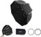 Triopo Softbox 21,6 Zoll/55 cm mit Wabengitter, Achteck-Schirm-Fotografie-Softbox für Godox V860 V850 TT600 TT685 TT685II YN560 III IV JY-680A usw. Blitz-Speedlite-Speedlight-Softboxen (KS2-55)