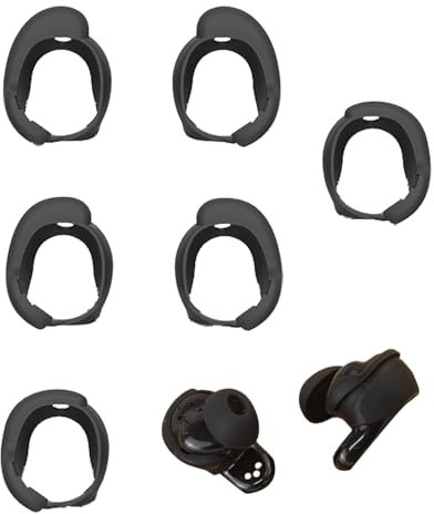 Tedious 3 Pairs Silicone Earbud Tips for Bose QuietComforts Earbuds Ultra | Replacement Earbud Tips Covers for Earphones | Ear Tips Covers Headphones Accessories for Bose QuietComforts Earbuds Ultra