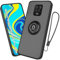 WeiCase Handykette Hülle für Xiaomi Redmi Note 9 Pro/Note 9S/ Note 9 Pro Max mit Band, Rüstung Schutzhülle mit 360 Grad Ring, Metall Halter Magnet Ständer, Silikon Stoßfest Handyhülle