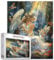 Tucocoo 1000 Teile Puzzles für Erwachsene Wald Wasserfall Fee Malerei Puzzle Fantasie Sonnenschein 1000 Teile Puzzles für herausfordernde Familienaktivität Spiel Landschaft Kunst DIY Puzzle