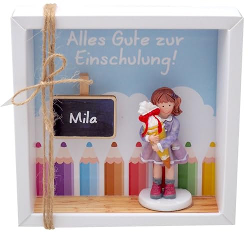 ZauberDeko Geldgeschenk Verpackung Mädchen Einschulung Schulbeginn Gutschein personalisiert MIT Namen