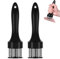 Stainless Steel Meat Tenderizer Needle, 21 Pin Ultra Sharp Meat Tenderizer Tool, Meat Marinating Tool, Steak BBQ Kitchen Cooking Tool, for Tenderizing Pork, Beef, Chicken, Marinade (Black*2)
