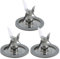 Pexorin Paquete de 3 cortadores de Cuchillas for licuadora trituradora de Hielo 4961-011 con Pieza de Repuesto de Junta Compatible con Oster, Osterizer Cuchilla de Tapa de licuadora