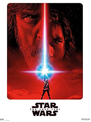 Erik Print Bild - Poster Star Wars VII The Last Jedi - Wand-Dekoration