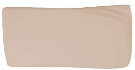 Bellana Nackenstützkissen Gesundheitskissen Kissenbezug de Luxe L 60-65 x 30-35 x 11-14 cm in Sand