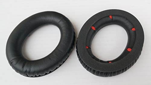 V-MOTA Earpads Repair Parts Compatible with HyperX Cloud Revolver S Dolby Surround 7.1 Gaming Headphones(earmuffe) (Red)