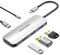 Vention USB HUB, USB Verteiler USB hub 3.0 5-Ports Ultra Slim Laden unterstützt für Notebook-PC, Flash Drive, Mac mini/Pro,PS5/PS4,Mobile Festplatte für Surface Pro, XPS